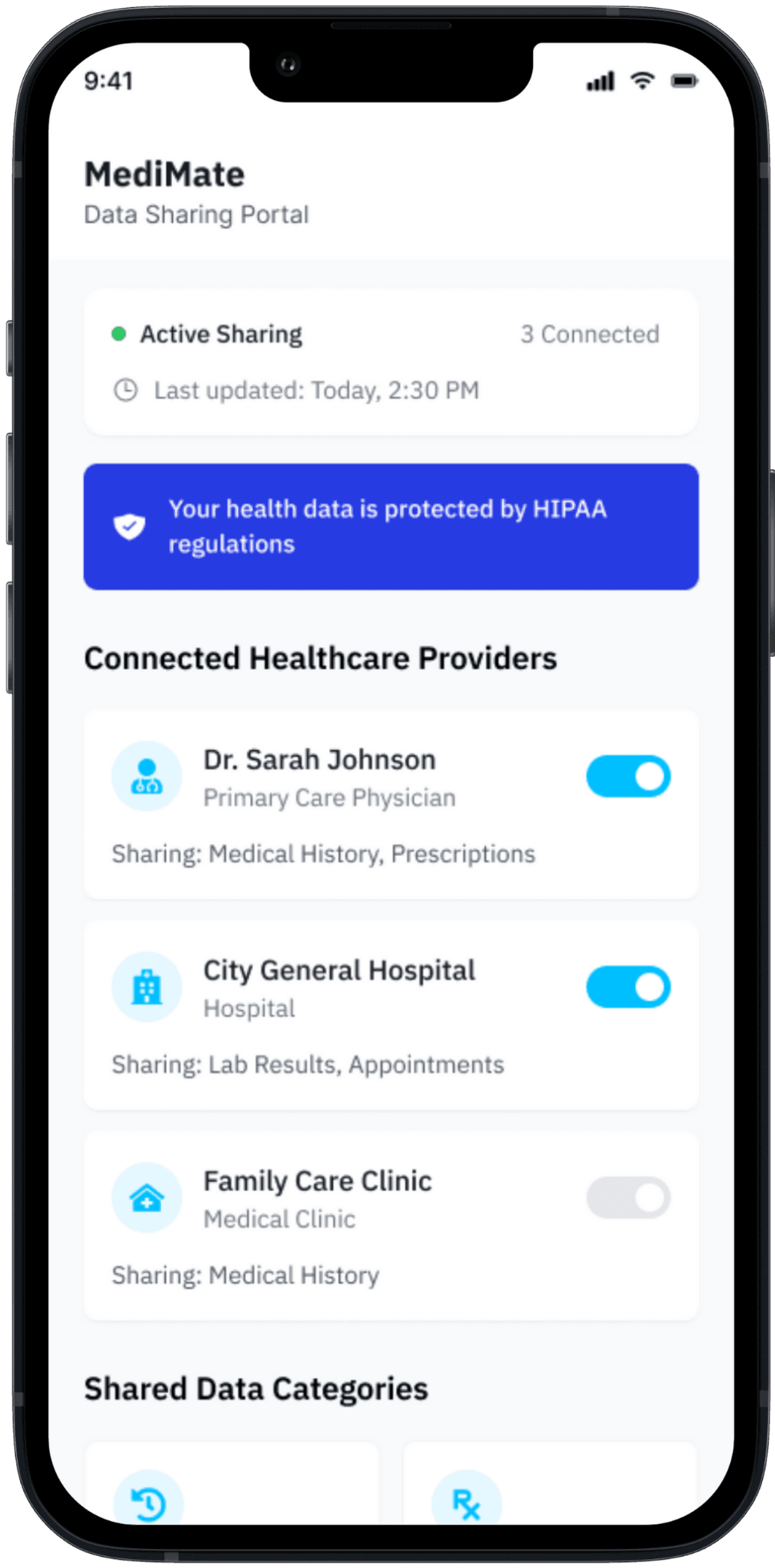 MediMate App Screen 4
