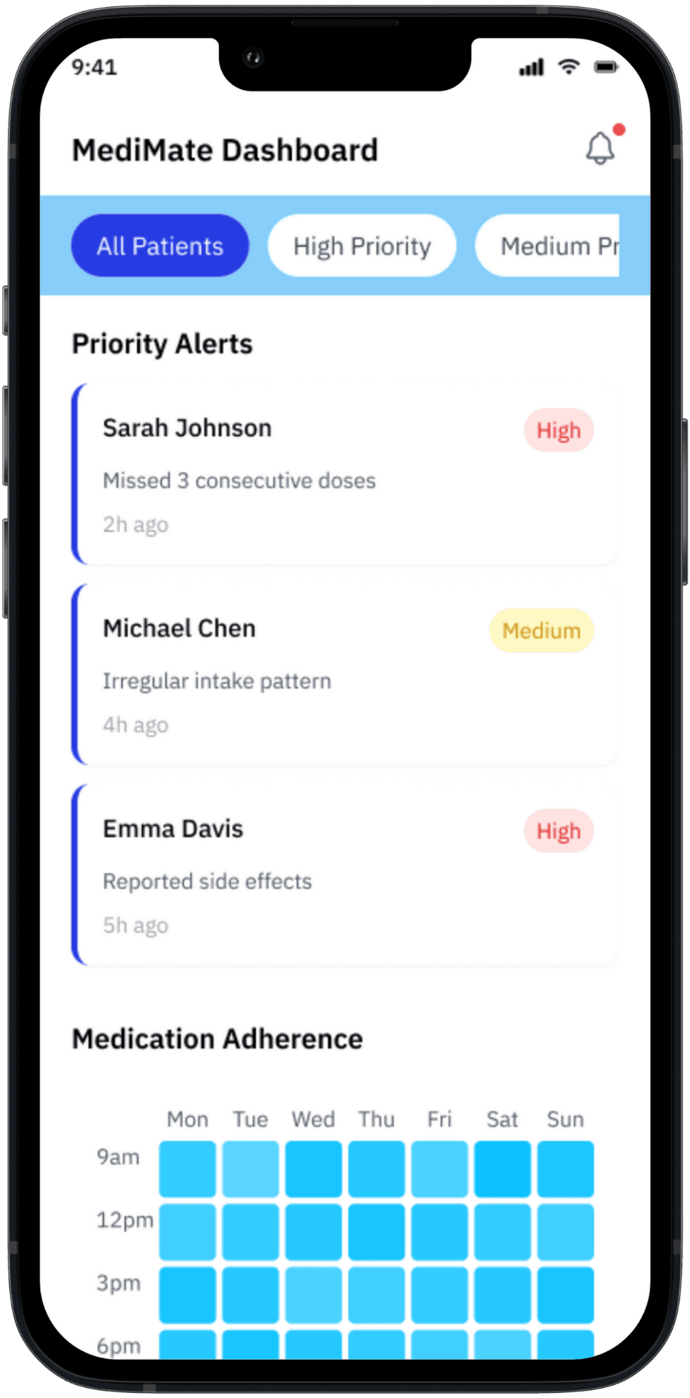 MediMate App Screen 2